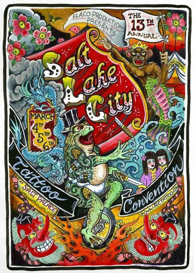 Salt Lake City Tattoo Convention March 2017 United States iNKPPL